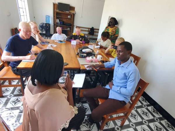 Gloria Laker leads focus groups empowering vulnerable communities